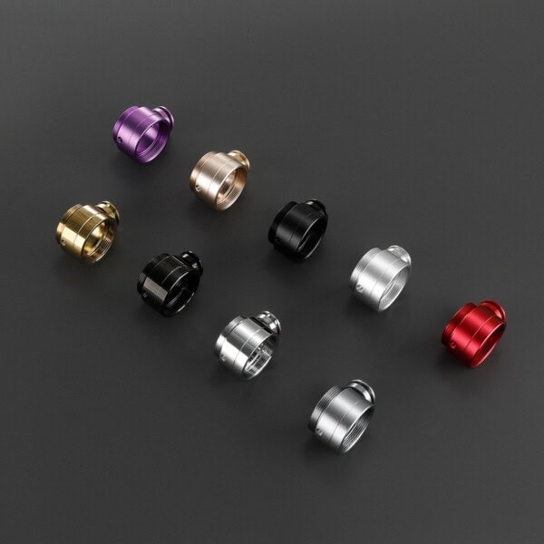 Black Covertec Wheel Adapter for RGB-X and Xenopixel Lightsabers, view 3