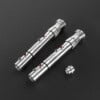Darth Maul Silver Double-Bladed Duelling Lightsaber - RGB-X, view 2