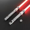 Darth Maul Silver Double-Bladed Duelling Lightsaber - RGB-X, view 1