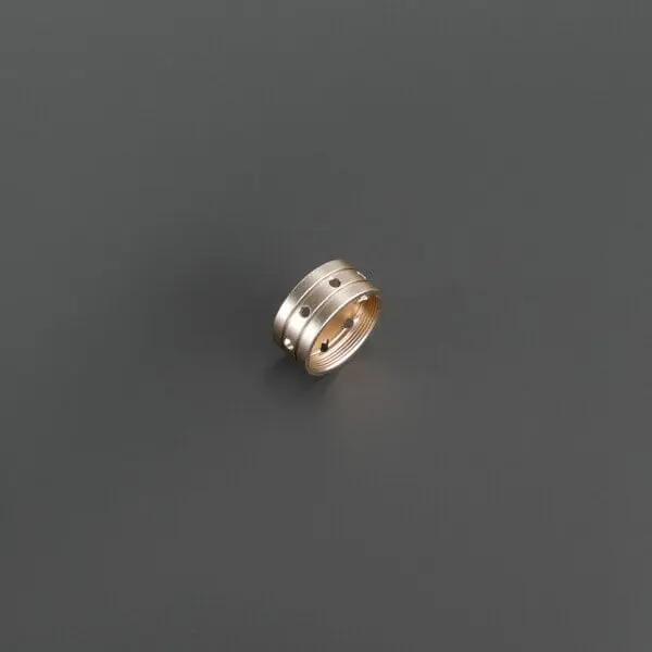 Gold Lightsaber Coupler for RGB-X and Xenopixel Lightsabers