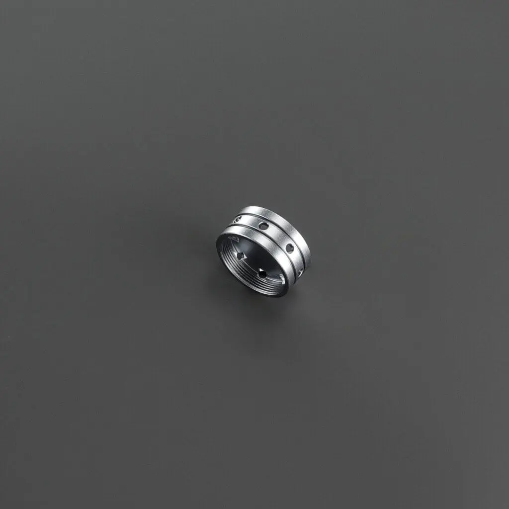 Grey Lightsaber Coupler for RGB-X and Xenopixel Lightsabers, view 1