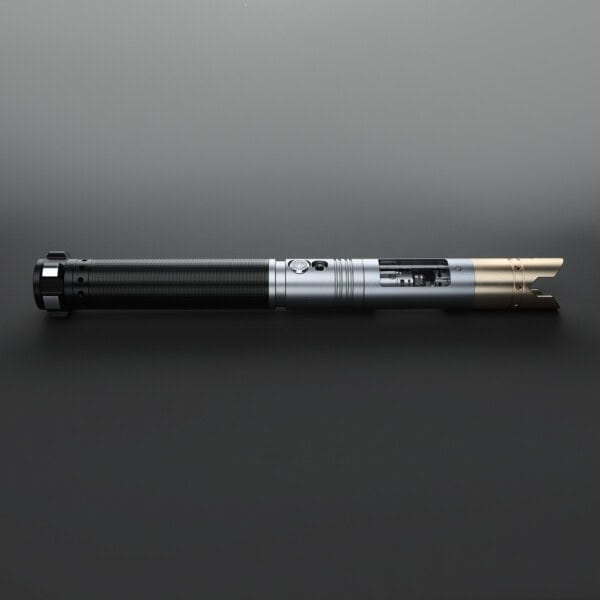 Grey Obsirus Duelling Lightsaber - RGB-X, view 1