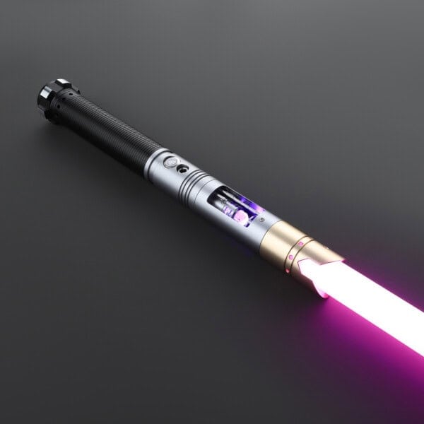 Grey Obsirus Duelling Lightsaber - RGB-X, view 3