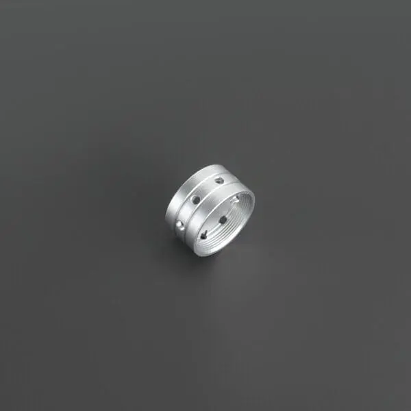 Silver Lightsaber Coupler for RGB-X and Xenopixel Lightsabers