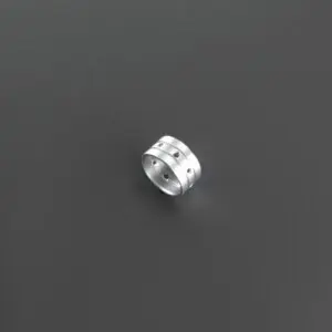 Silver Lightsaber Coupler for RGB-X and Xenopixel Lightsabers, view 1