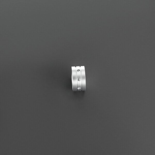Silver Lightsaber Coupler for RGB-X and Xenopixel Lightsabers, view 2