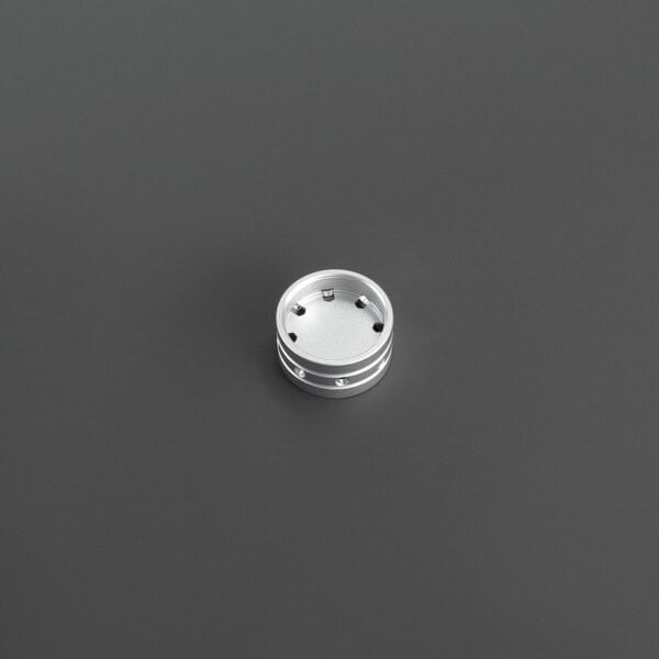 Silver Lightsaber Coupler for RGB-X and Xenopixel Lightsabers, view 3