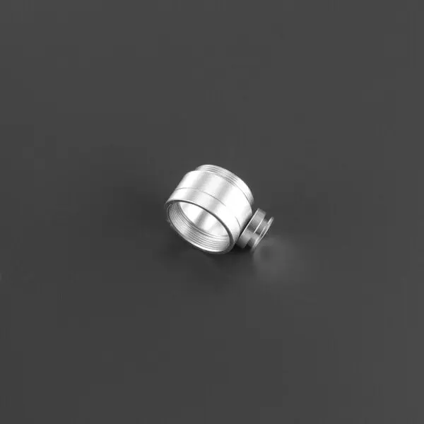 Silver Covertec Wheel Adapter for RGB-X and Xenopixel Lightsabers