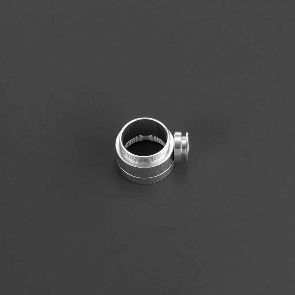 Silver Covertec Wheel Adapter for RGB-X and Xenopixel Lightsabers, view 1