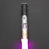 Silver Obsirus Duelling Lightsaber - RGB-X, view 1
