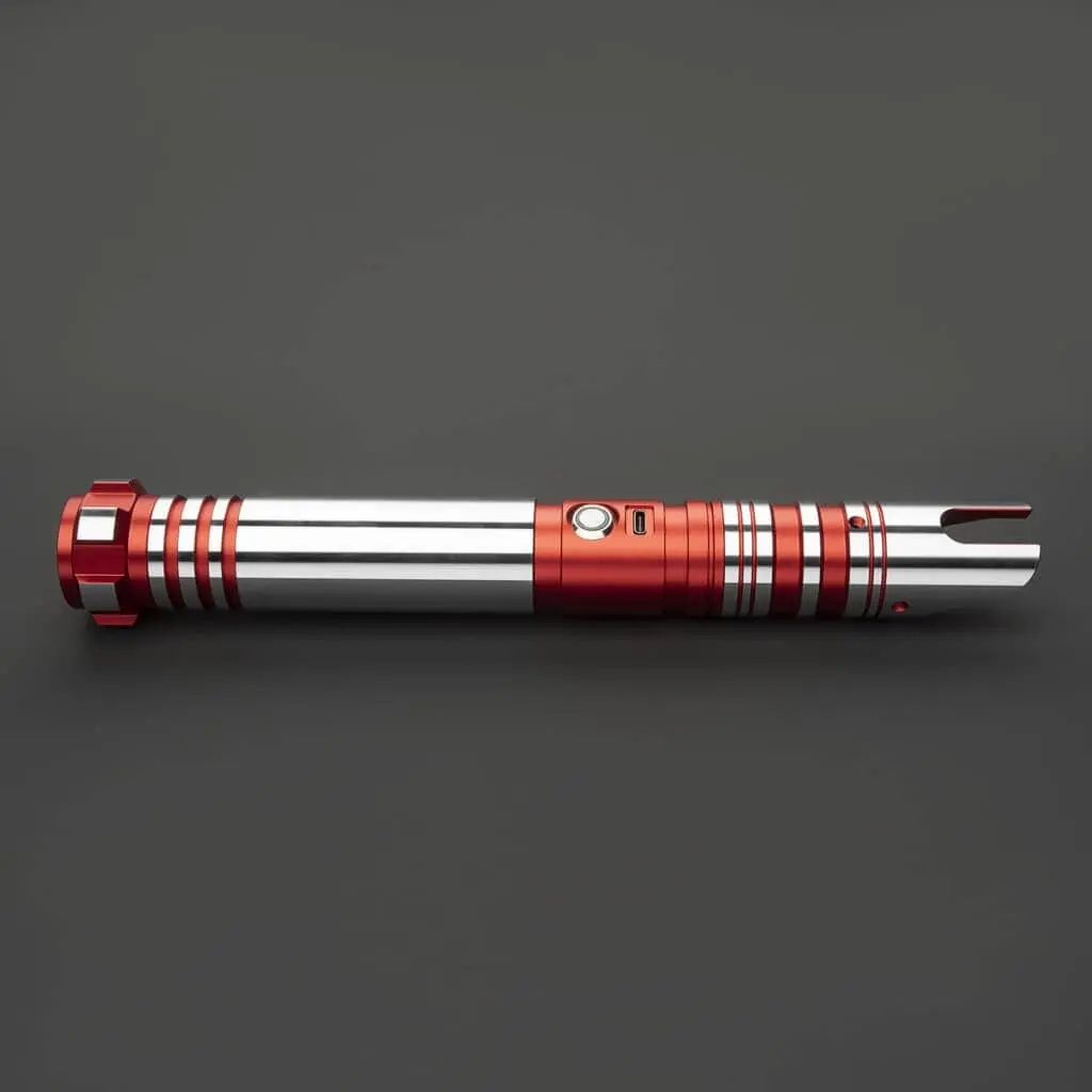 The Alliance Red Duelling Lightsaber - RGB-X, view 1