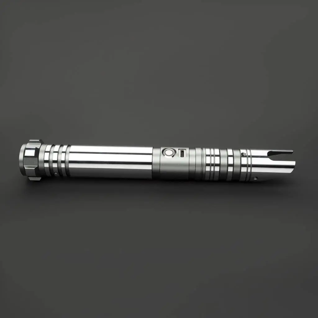 The Alliance Silver Duelling Lightsaber - RGB-X, view 1