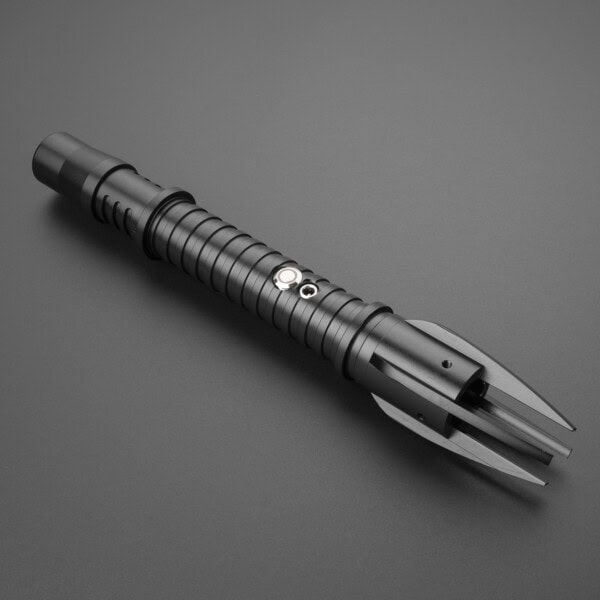Black Tron Duelling Lightsaber - RGB-X, view 3