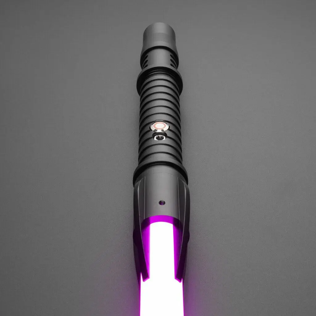 Black Tron Duelling Lightsaber - RGB-X, view 4