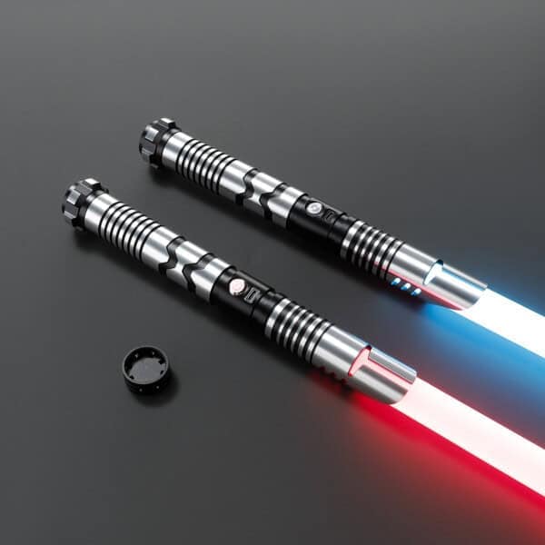 Ordo V2 Double-Bladed Duelling Lightsaber - RGB-X, view 4