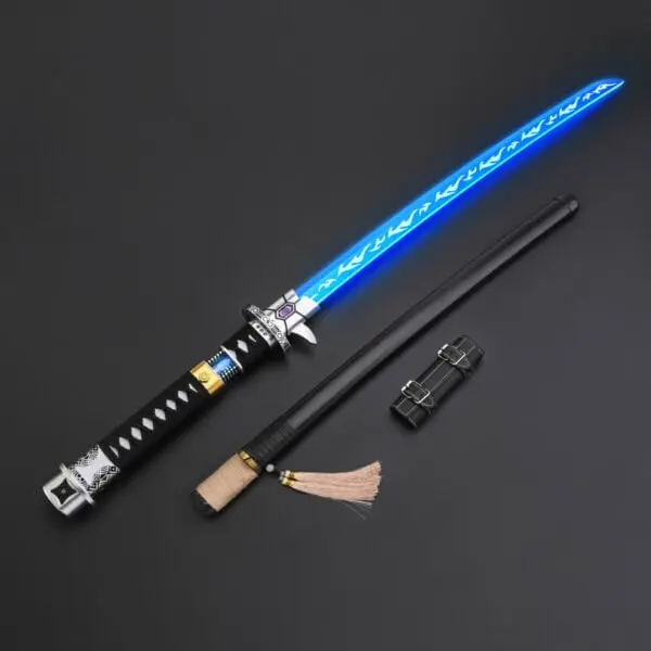 Dark Katana Kyber Crystal Lightsaber – Proffie 2.2