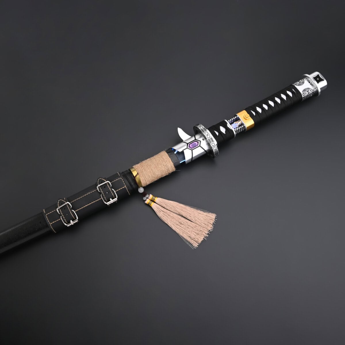 Dark Katana Kyber Crystal Lightsaber – SNV4 PRO
