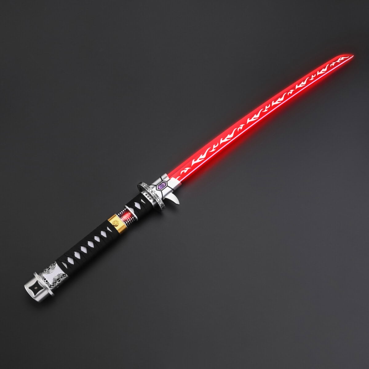 Dark Katana Kyber Crystal Lightsaber – SNV4 PRO