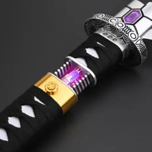 Dark Katana Kyber Crystal Lightsaber – Proffie 2.2, view 2