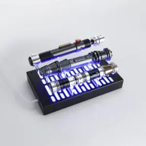 RGB Triple Lightsaber Tiered Stand, view 4